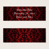 Élégant gothique enregistrer la date mini marqueur (Devant & derrière)