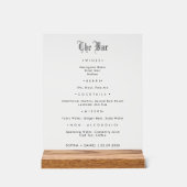 Élégant Gothique Vieux Style Anglais Mariage Bar M (Recto)