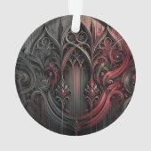 Elegant gotisch acryl Ornament (achterkant)