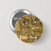 Elegant goubling ronde button 5,7 cm (Voorkant /achterkant)