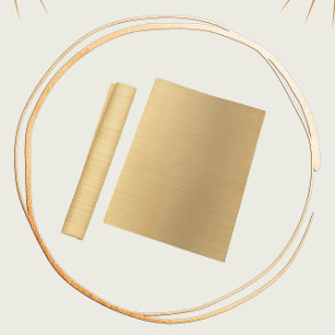 Elegant Goud Gouden Geel Cadeaupapier