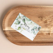 Elegant Goud Groen Bruiloft Gift Registry Informatiekaartje