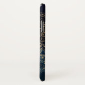 Elegant Goud Mandala Blauw Galaxy Case-Mate iPhone Case (Achterkant / rechts)