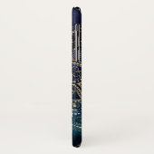 Elegant Goud Mandala Blauw Galaxy Case-Mate iPhone Case (Achterkant/links)