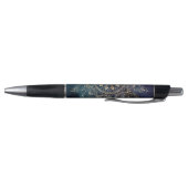 Elegant Goud Mandala Blauw Galaxy Pen (Bodem)