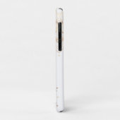 Elegant Goud Mandala Patroon op Wit Case-Mate iPhone Case (Achterkant/links)