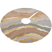 Elegant goud marmer: gestileerde achtergrond. kerstboom rok (Gekanteld)