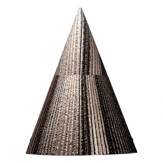 Elegant Goud Metaal: 3D Luxe Render Feesthoedjes