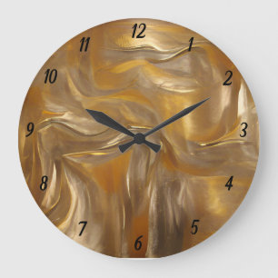 Elegant Goud Stijlvol Grote Klok