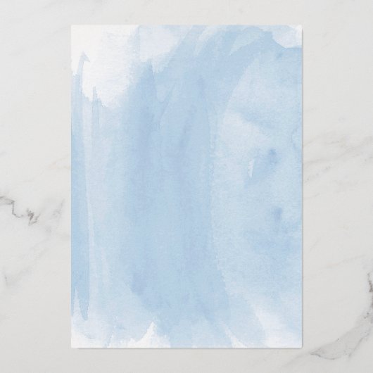 Elegant GOUD VREUGDE Kerstfoto Folie Feestdagenkaart (Achterkant)