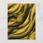 Elegant Goud Zwart Bloemen Bruiloft Details Informatiekaartje (Achterkant)