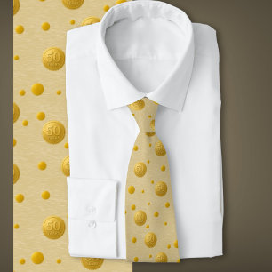 Elegant gouden 50ste Jubileum Stropdas