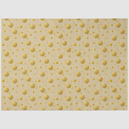 Elegant gouden 50ste Jubileum Tissuepapier (Voorkant)