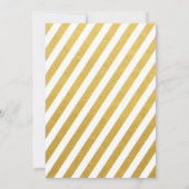 Elegant Gouden 50ste Trouwdag Jubileum Kaart (Achterkant)