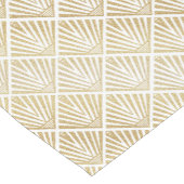 Elegant gouden diamantpalm, kunstdecodesign korte tafelloper (Hoek)