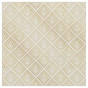 Elegant gouden diamantpalm, kunstdecodesign stof