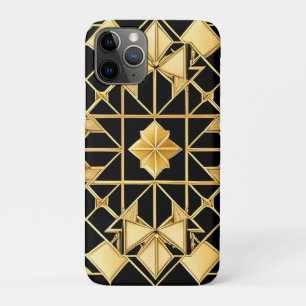 Elegant Gouden Geometrisch Patroonontwerp iPhone 11 Pro Hoesje