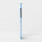 Elegant Gouden Koets Blauw Storybook Prinses Case-Mate iPhone Case (Achterkant/links)