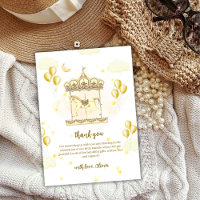Elegant gouden magische ballon Carrousel Baby show
