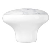 Elegant  goudmarmer keramische knop (Zijkant)