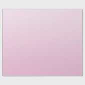Elegant Gradient Coral Pink Cadeaupapier (Vlak)