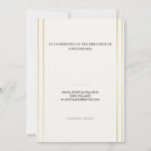 Elegant Graduation Invitation Template, Modern (Dos)