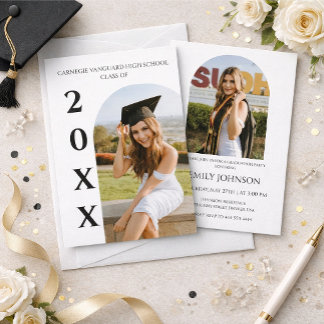 Elegant Graduation modern Kaart