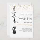 Elegant Graduation with Photo Invitation (Devant)