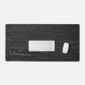 Élégant grain de bois gris noir (Clavier et souris)