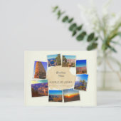 Elegant Grand Canyon Collage Briefkaart (Staand voorkant)