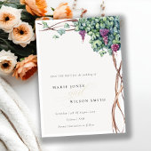 Élégant graphique aquarelle Enregistrer la carte d