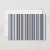Elegant Gray Minimalist RSVP (Dos)