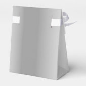 Elegant Gray Wedding Bedankdoosjes (Achterkant)