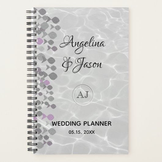 Elegant Gray Wedding Planner (Voorkant)