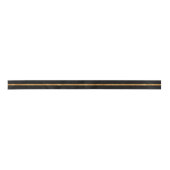 Elegant Great Gatsby Gold Stripe Black Lint (Voorkant)