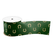 Elegant Green and Gold Hoefijzer St Patrick's Day Lint (Spoel)