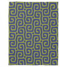 Elegant Green &blue Abstract pattern