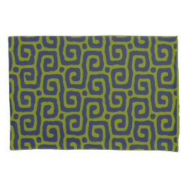 Elegant Green &blue Abstract pattern Kussensloop