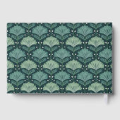 Elegant Green Botanical Leaf Motive (Verso)