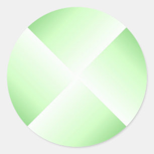 Elegant Green Color Sjabloon Blank - Aangepast Ronde Sticker