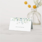 Elegant Green Foliage Wedding (Achterkant)