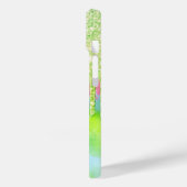 Elegant Green Glitter druppelt oogkleurig Case-Mate iPhone Case (Achterkant / Links)