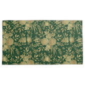 Elegant Green Gold Rozen Floral Design Kussensloop (Voorkant-Rechts)