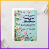 Elegant Green Leaves Nature Design | Minimal Botan Kaart