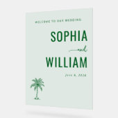 Elegant Green Palm Tree (Angle)