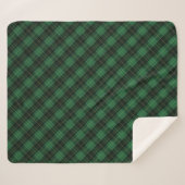 Elegant Green Plaid Christmas (Devant (Horizontal))
