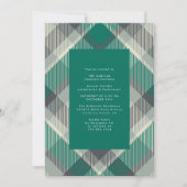 Elegant Green Pset met kerstfeestdag Kaart (Voorkant)