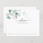 Elegant Greenery Advice for the Bride-to-Be (Voorkant / Achterkant)