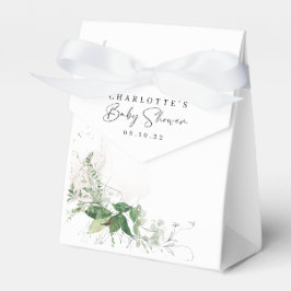 Elegant Greenery Baby shower Favor Box Bedankdoosjes