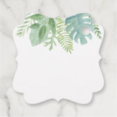 Elegant Greenery, van mijn douwer tot die van jou, Bedankjes Labels (Achterkant)